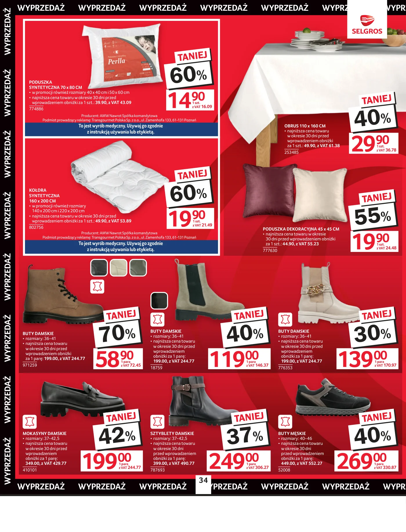 Gazetka promocyjna Selgros str. 36