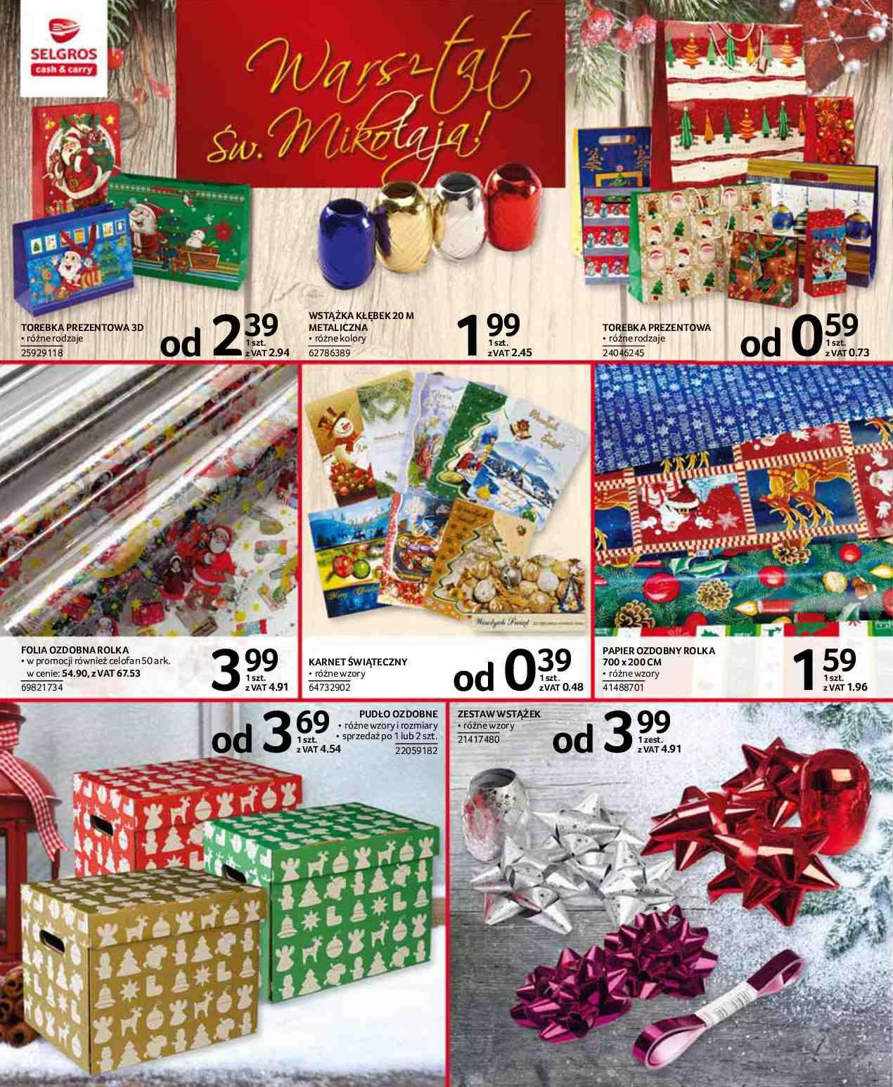 Gazetka promocyjna Selgros str. 20