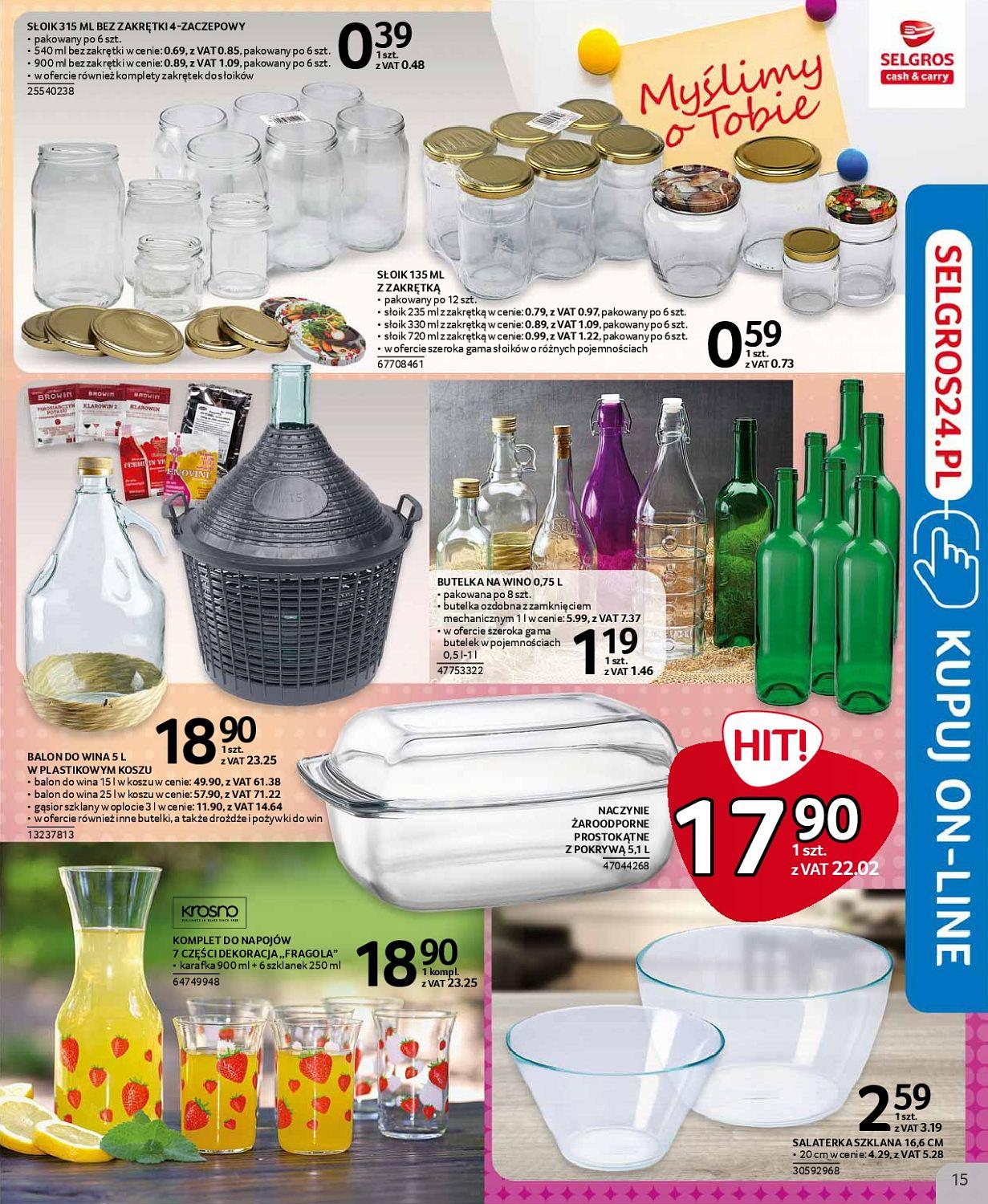 Gazetka promocyjna Selgros str. 15