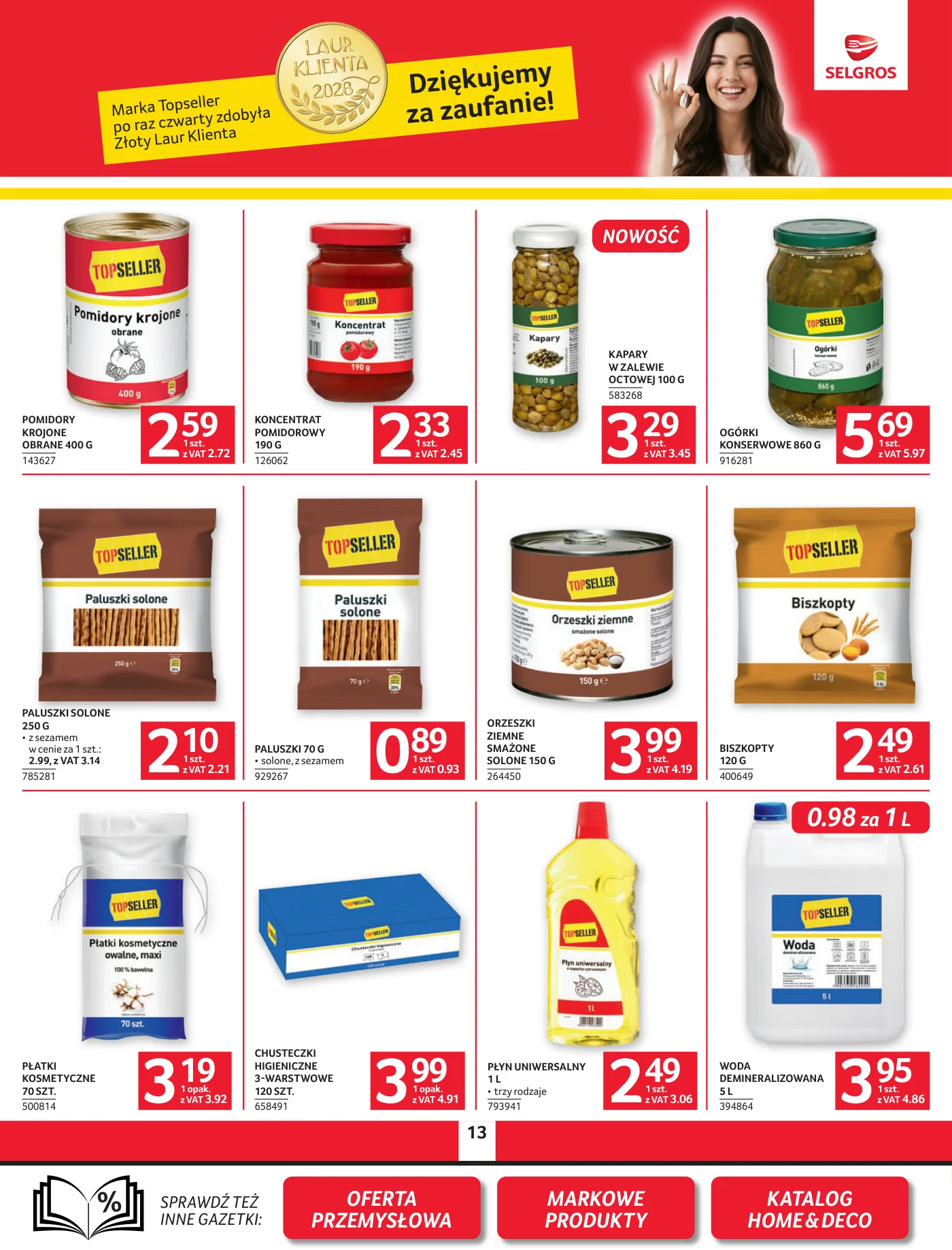 Gazetka promocyjna Selgros str. 13