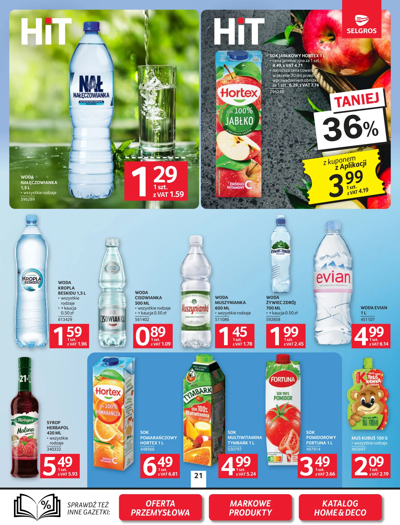 Gazetka promocyjna Selgros str. 21