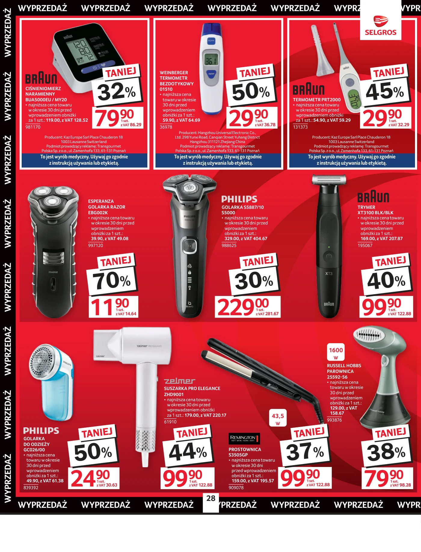 Gazetka promocyjna Selgros str. 30