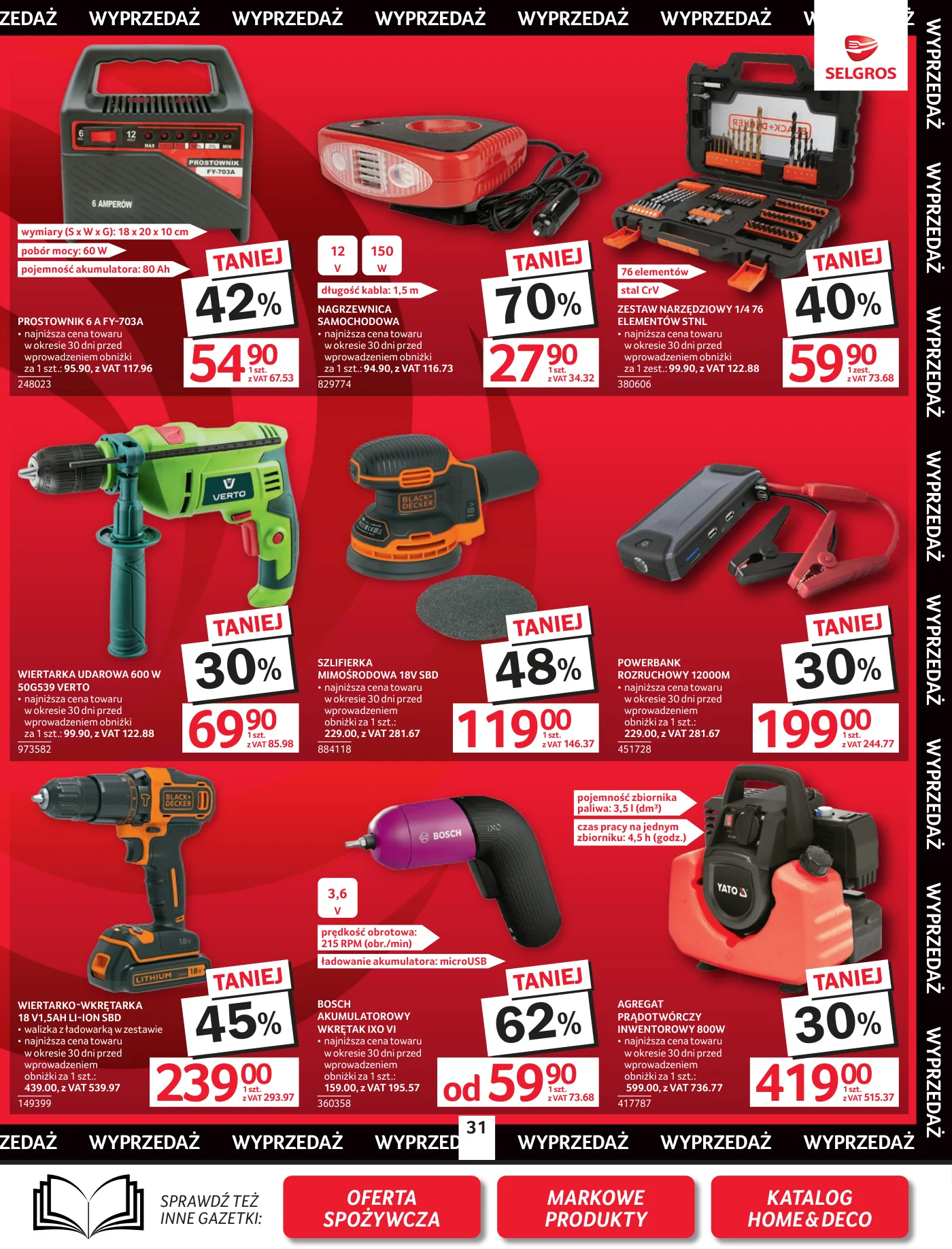 Gazetka promocyjna Selgros str. 33