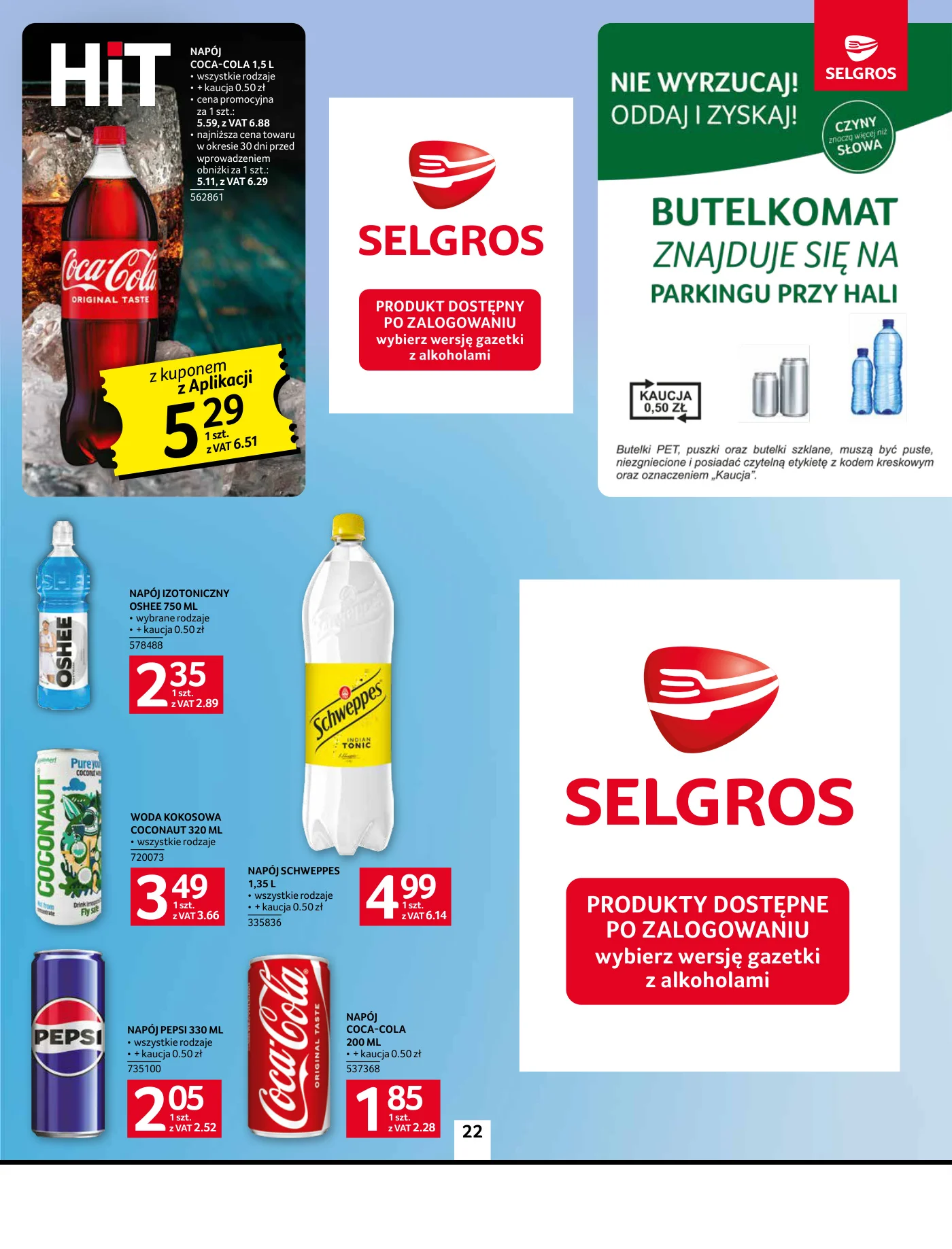 Gazetka promocyjna Selgros str. 22