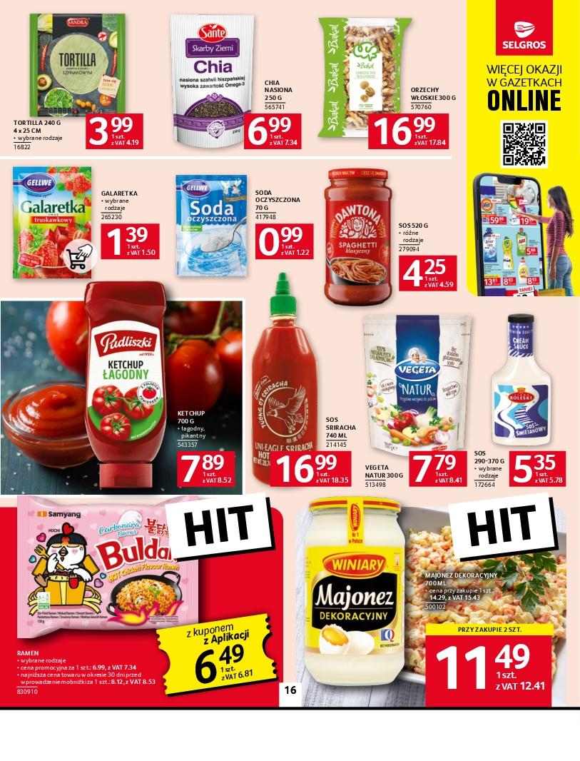 Gazetka promocyjna Selgros str. 16