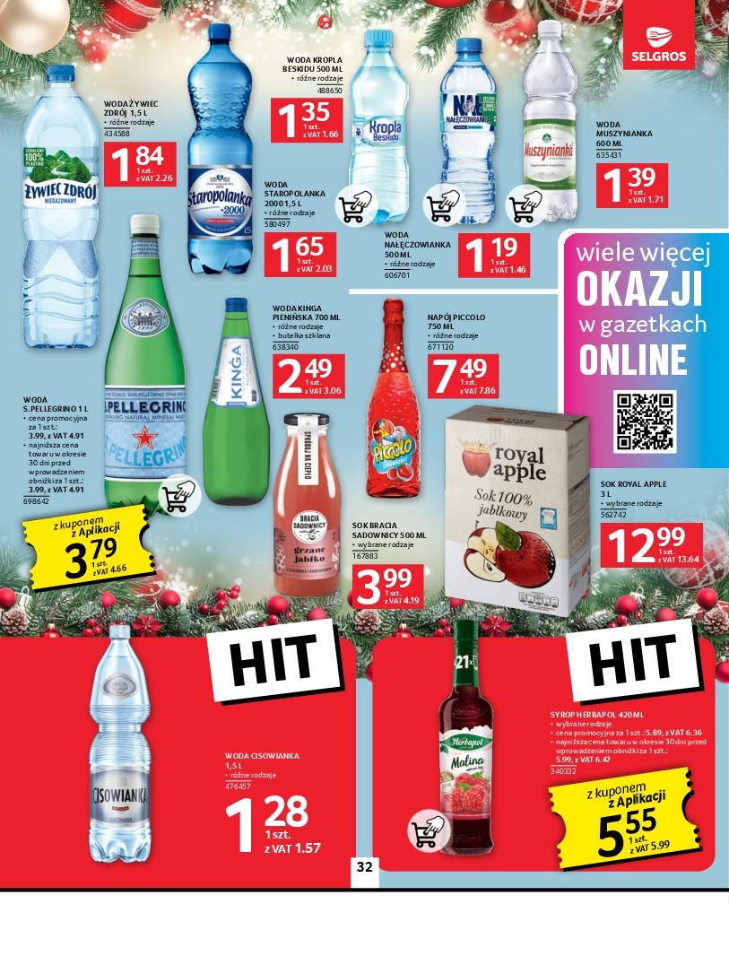 Gazetka promocyjna Selgros str. 32