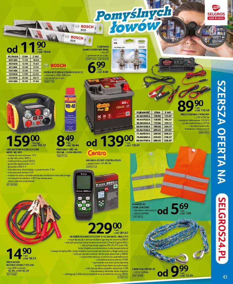 Gazetka promocyjna Selgros str. 43