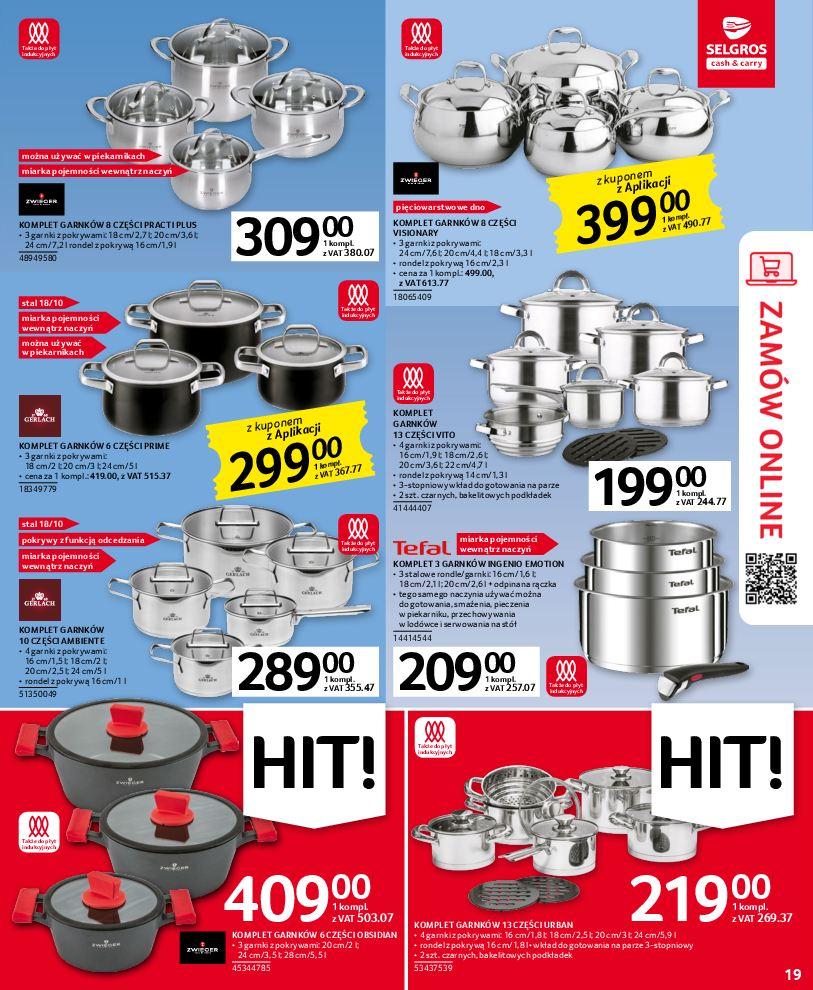 Gazetka promocyjna Selgros str. 19