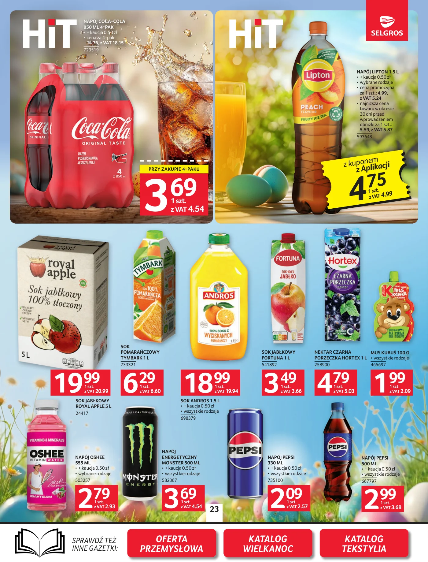 Gazetka promocyjna Selgros str. 23