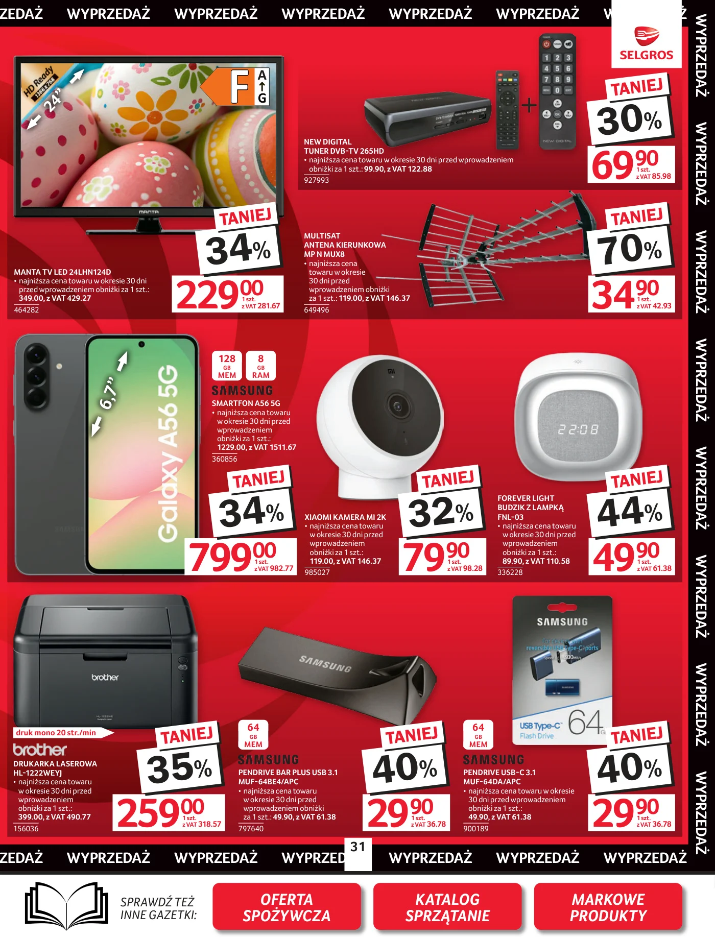 Gazetka promocyjna Selgros str. 33