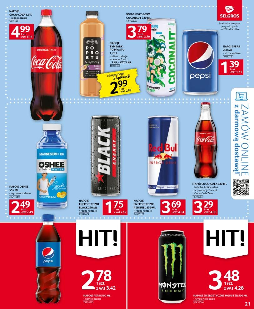 Gazetka promocyjna Selgros str. 21