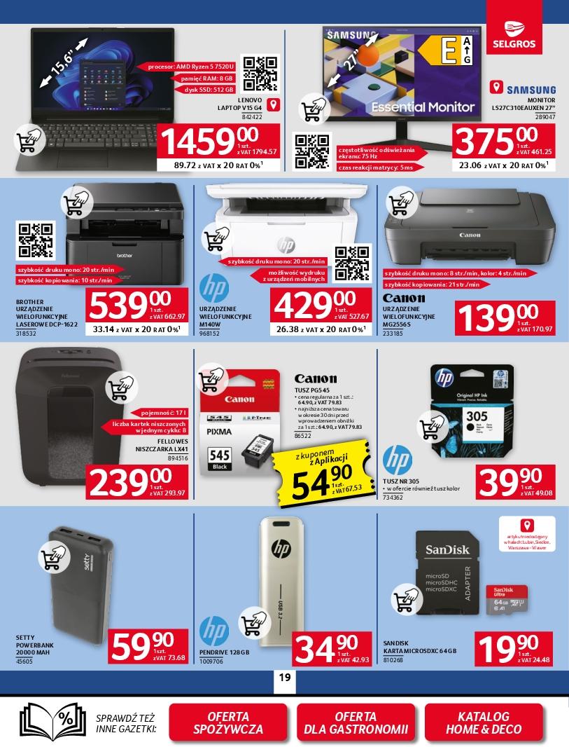 Gazetka promocyjna Selgros str. 21