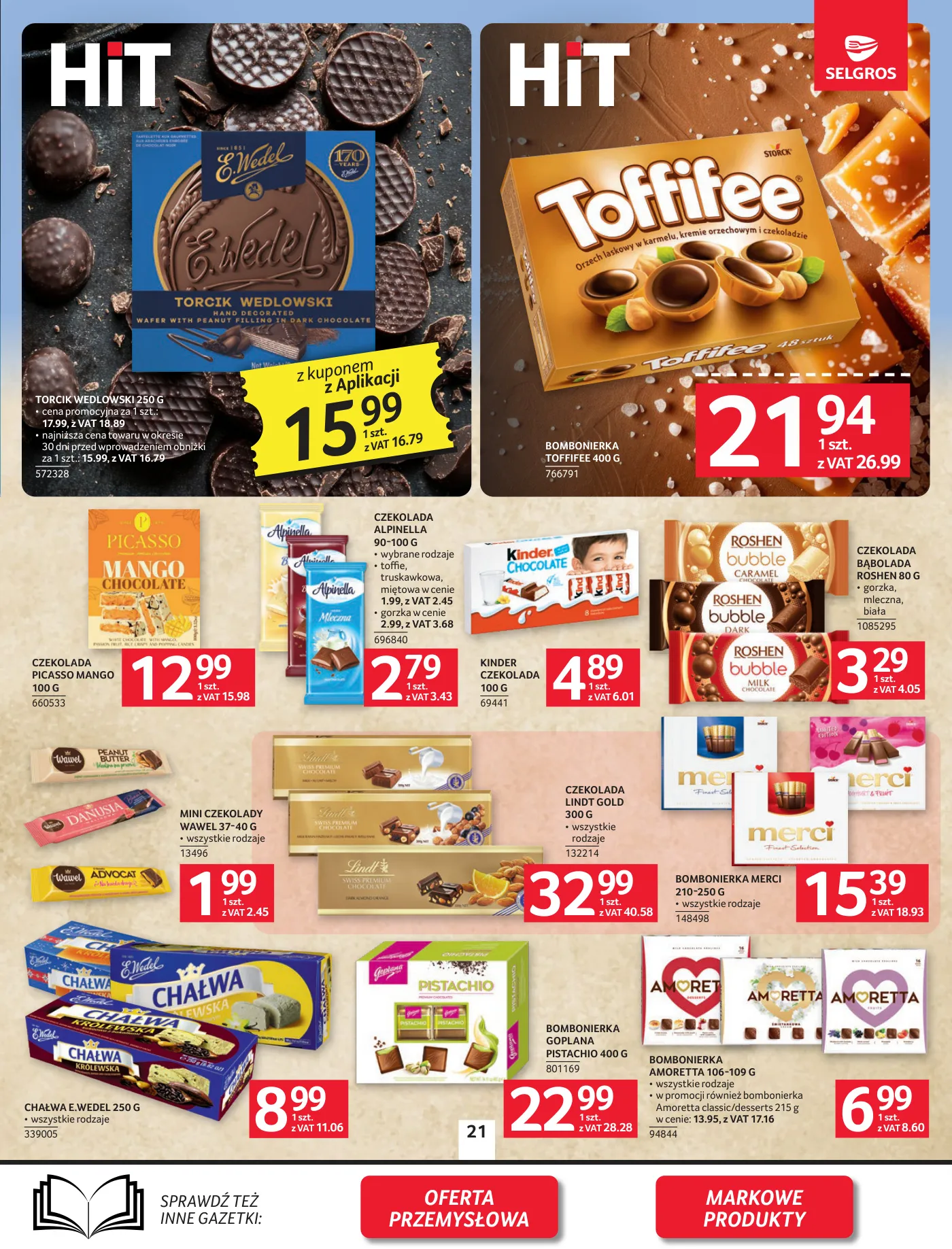Gazetka promocyjna Selgros str. 21
