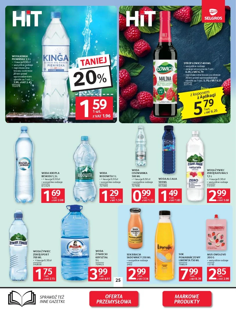 Gazetka promocyjna Selgros str. 25