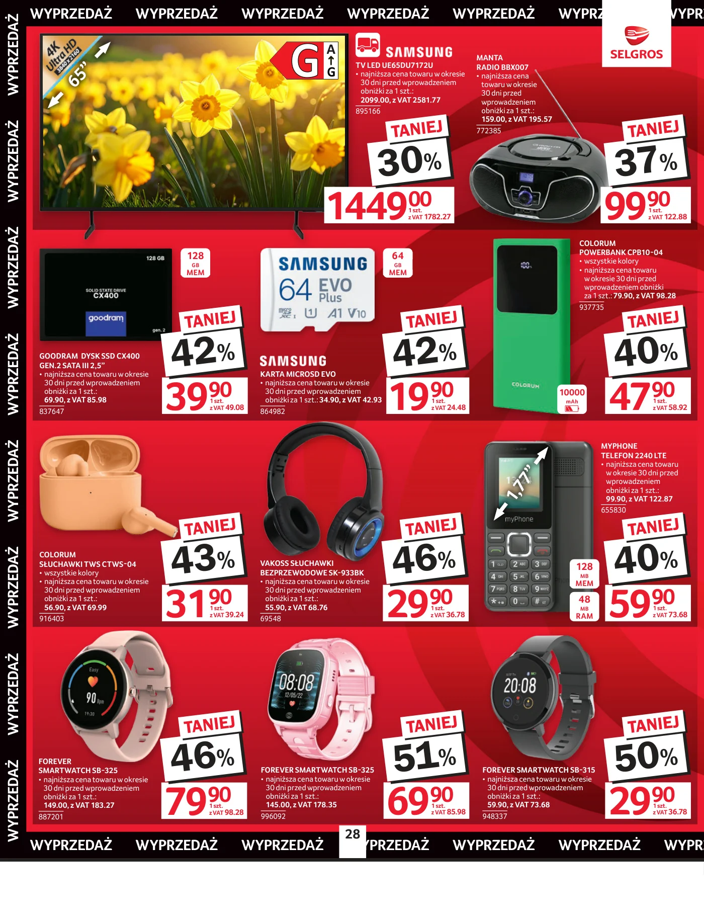 Gazetka promocyjna Selgros str. 30