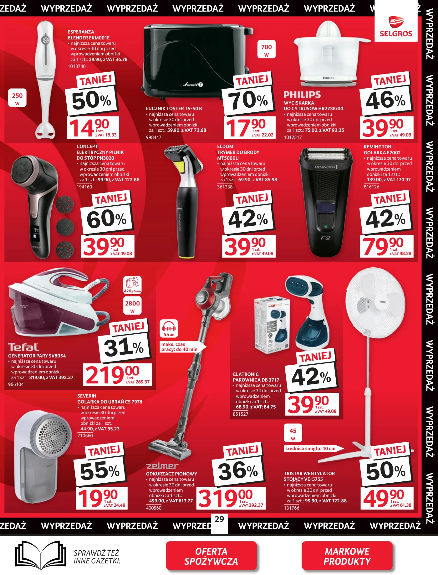 Gazetka promocyjna Selgros str. 31