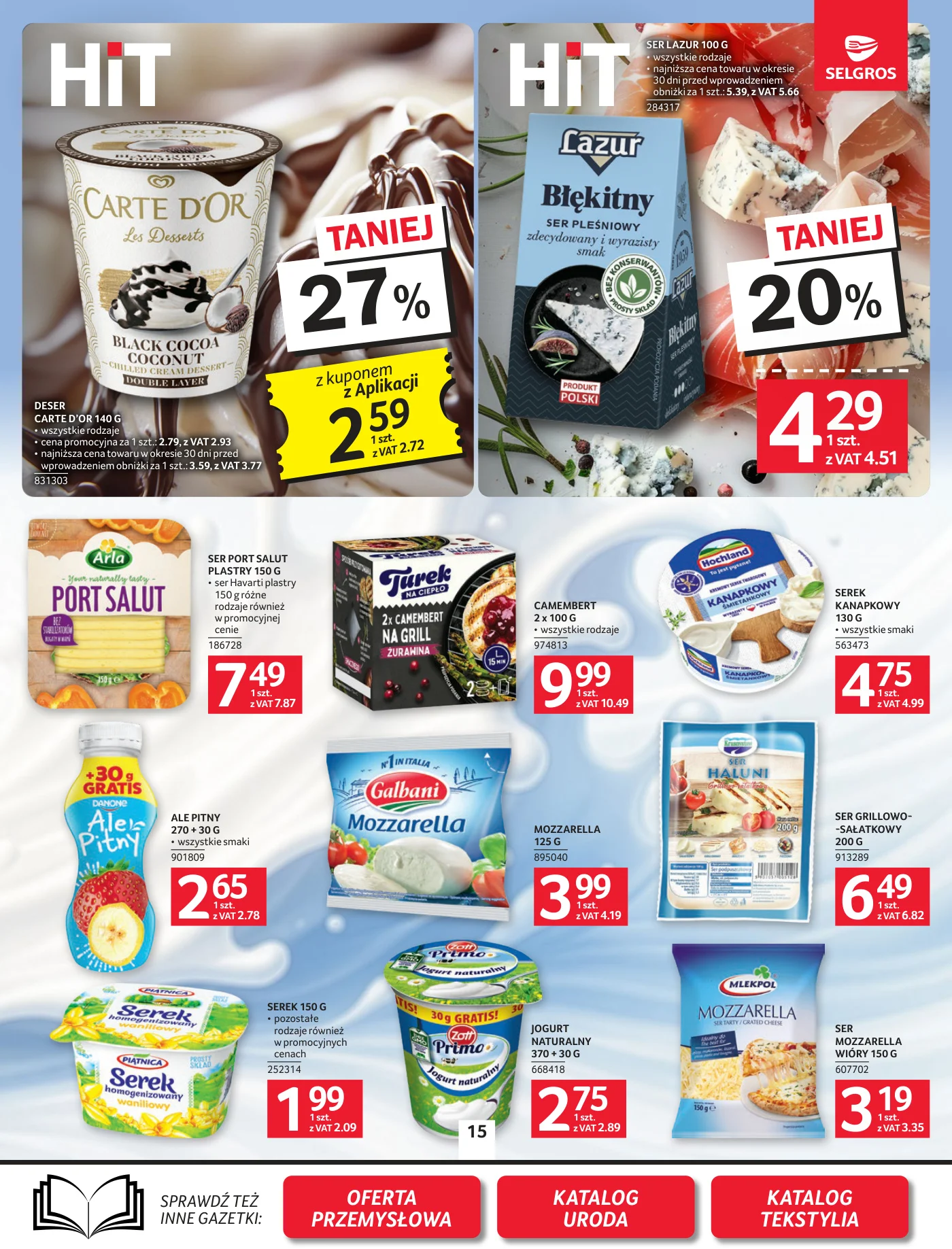 Gazetka promocyjna Selgros str. 15