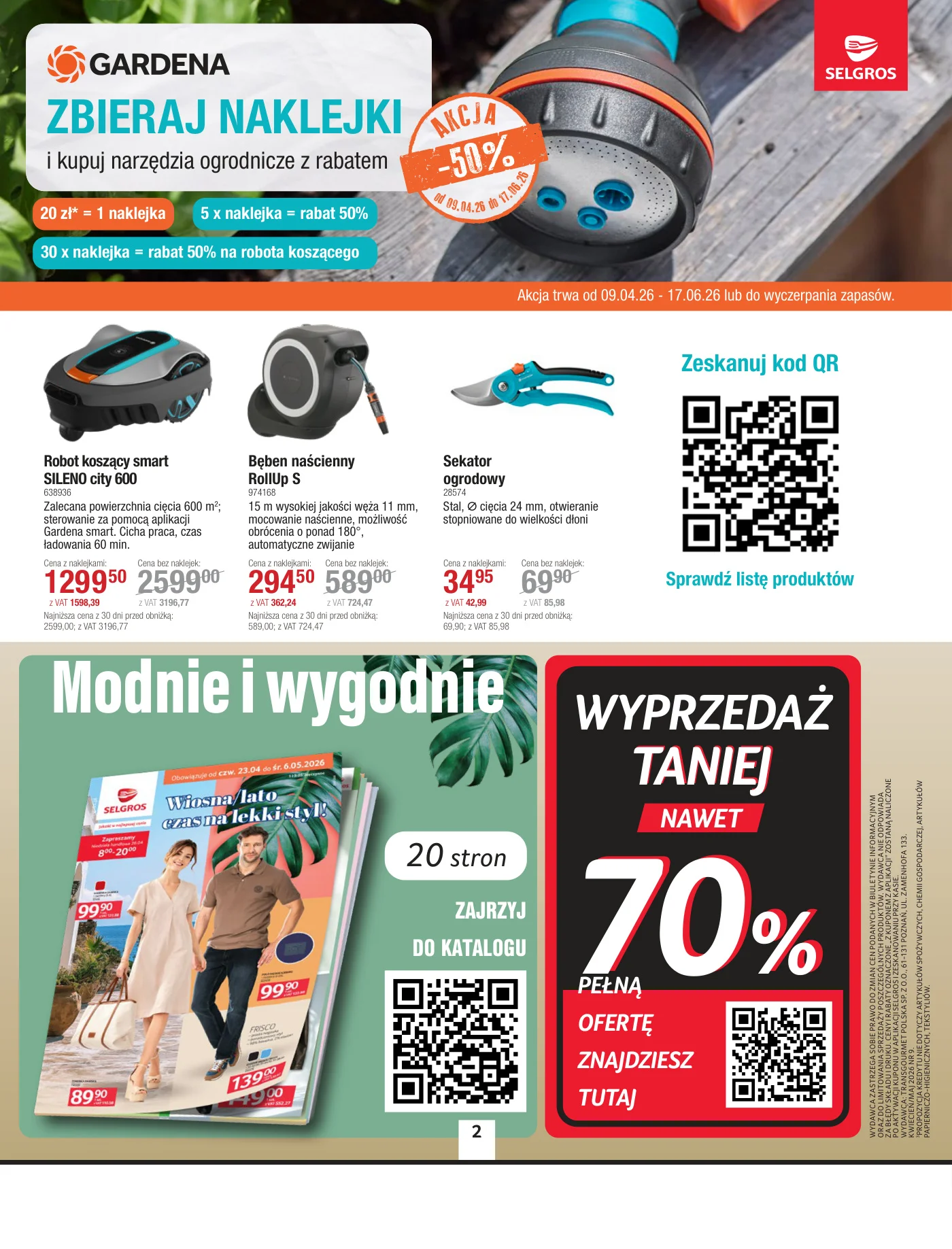 Gazetka promocyjna Selgros str. 2