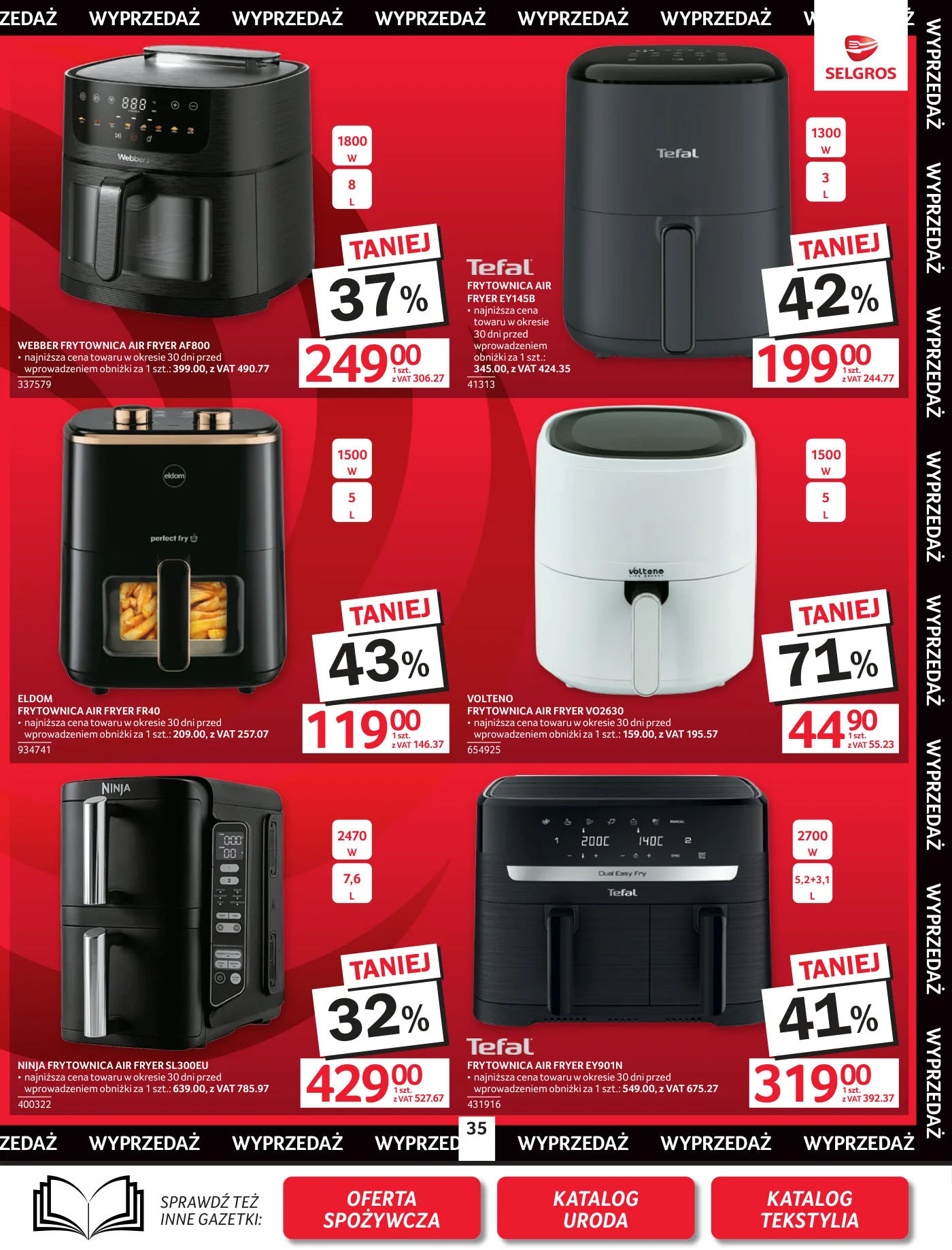 Gazetka promocyjna Selgros str. 37