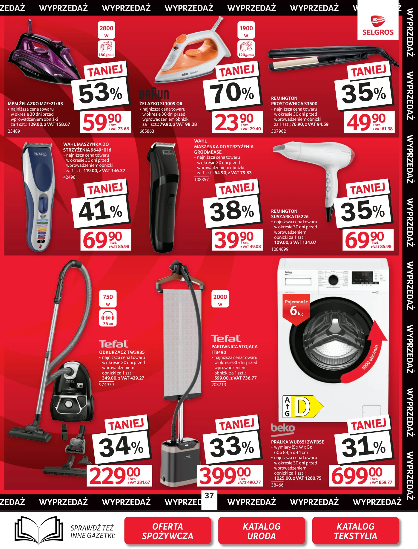 Gazetka promocyjna Selgros str. 39