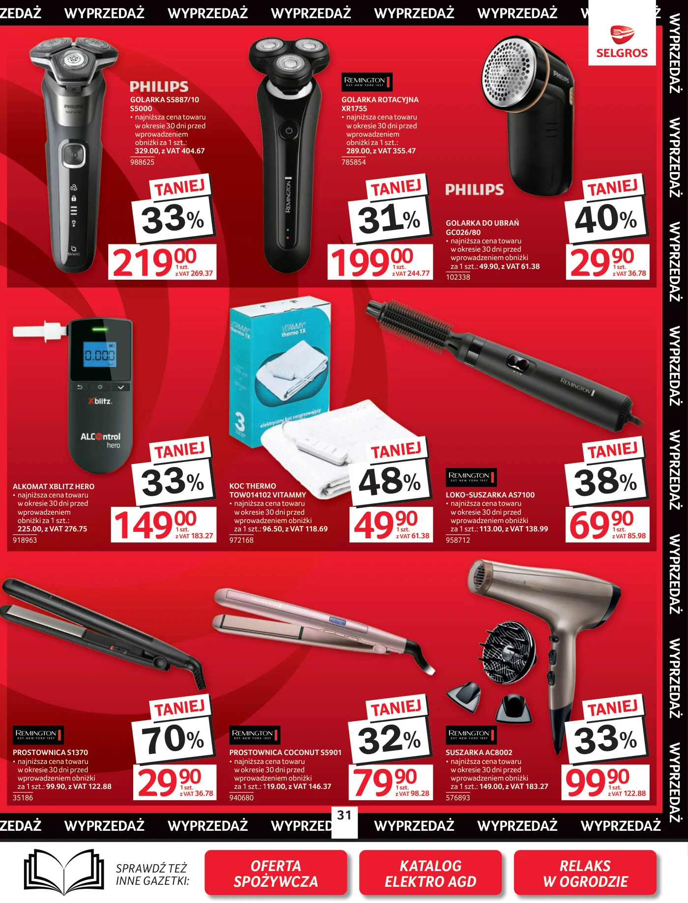 Gazetka promocyjna Selgros str. 33