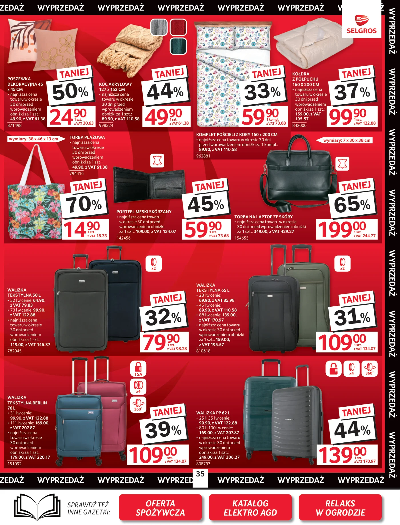 Gazetka promocyjna Selgros str. 37