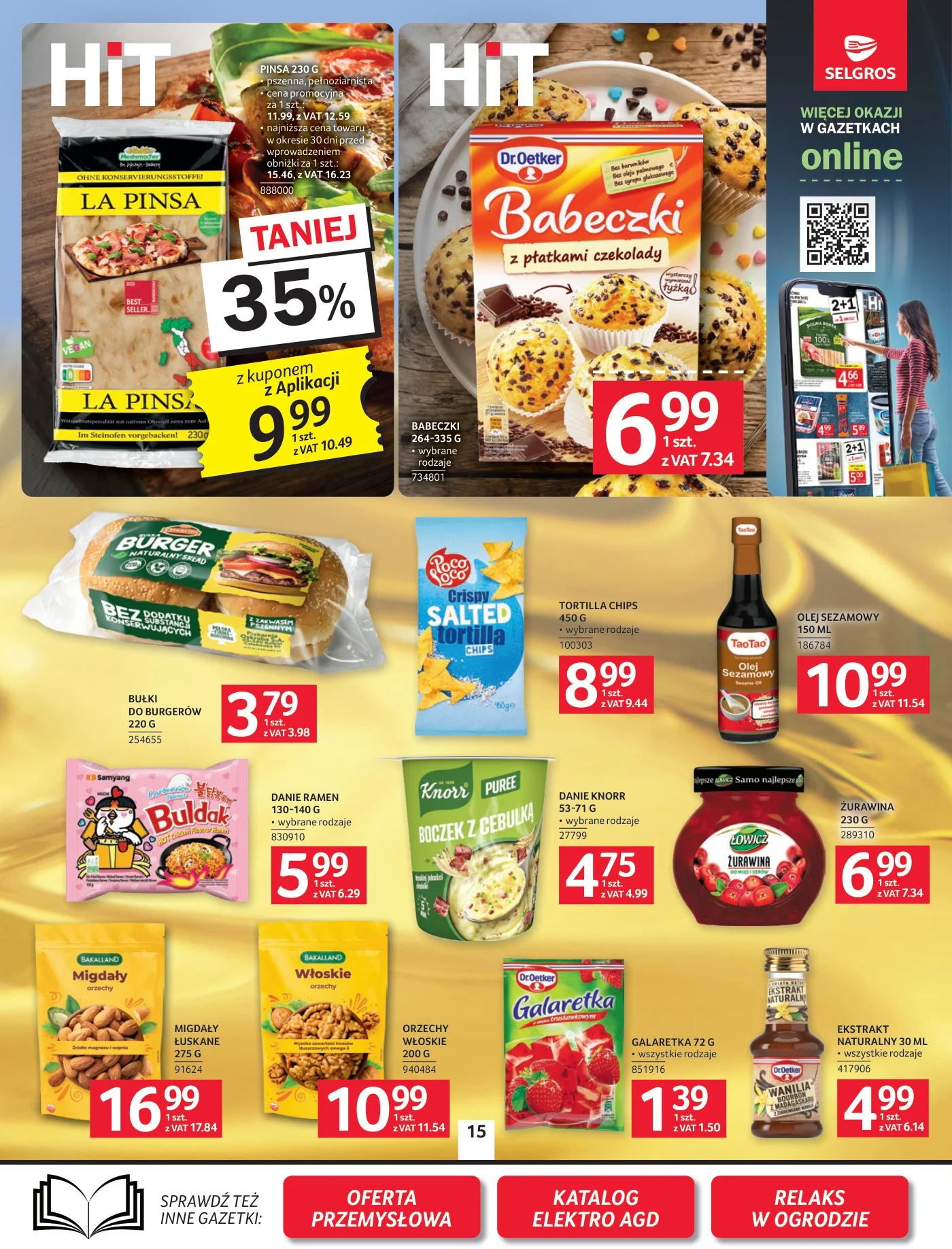 Gazetka promocyjna Selgros str. 15