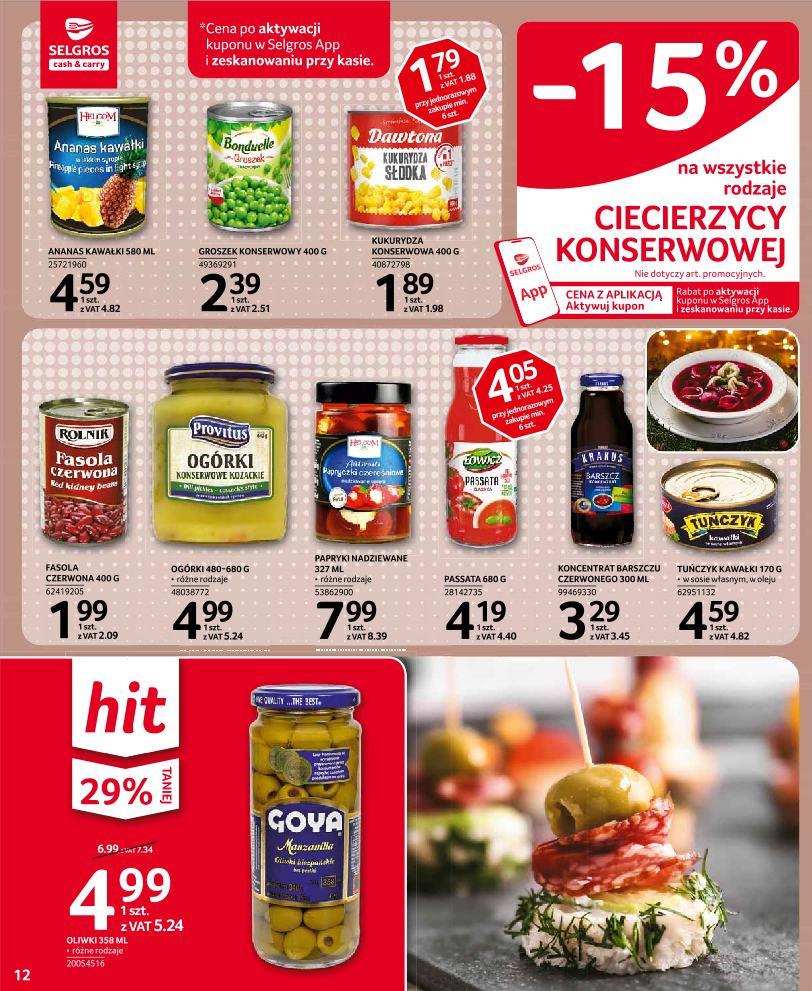 Gazetka promocyjna Selgros str. 12