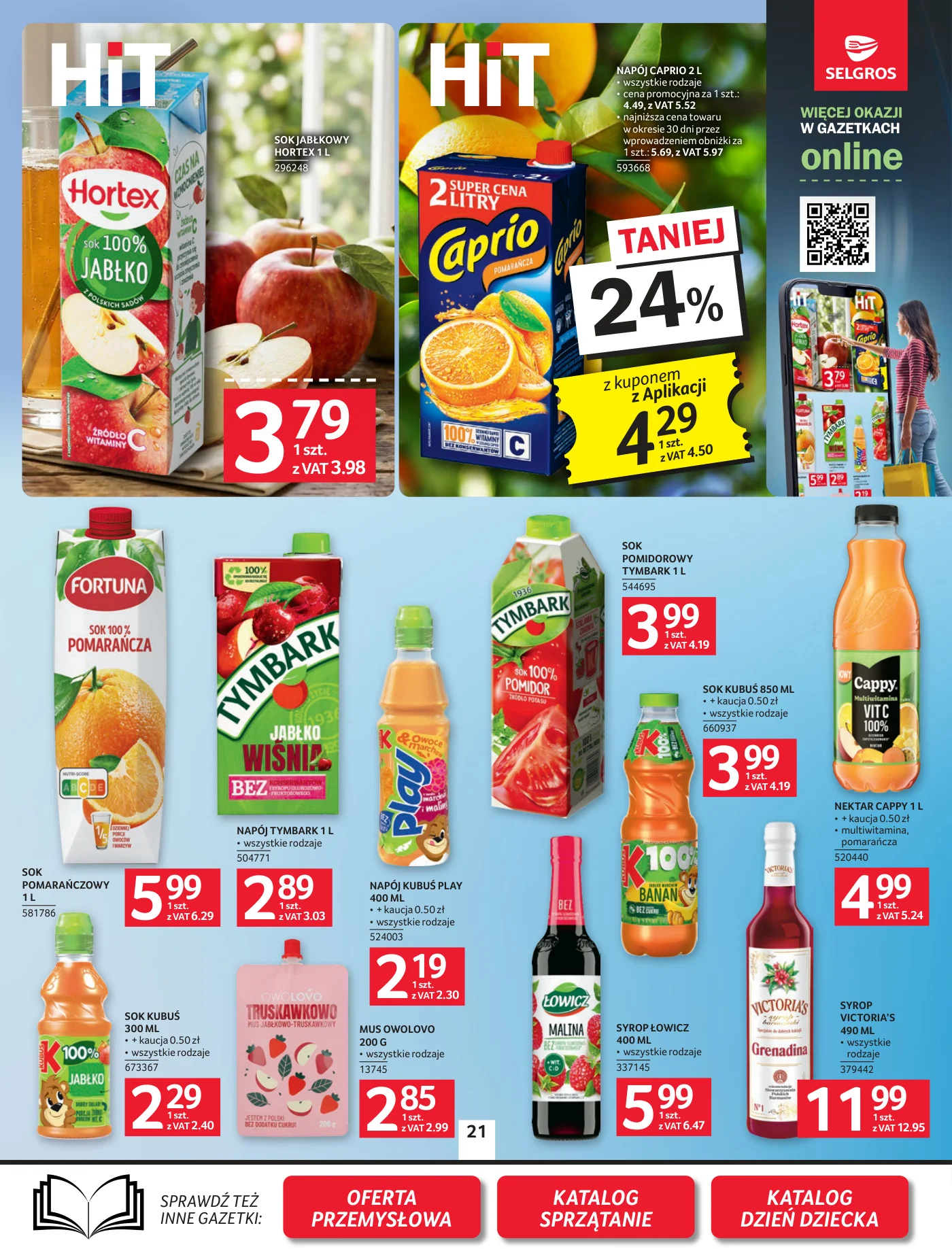 Gazetka promocyjna Selgros str. 21