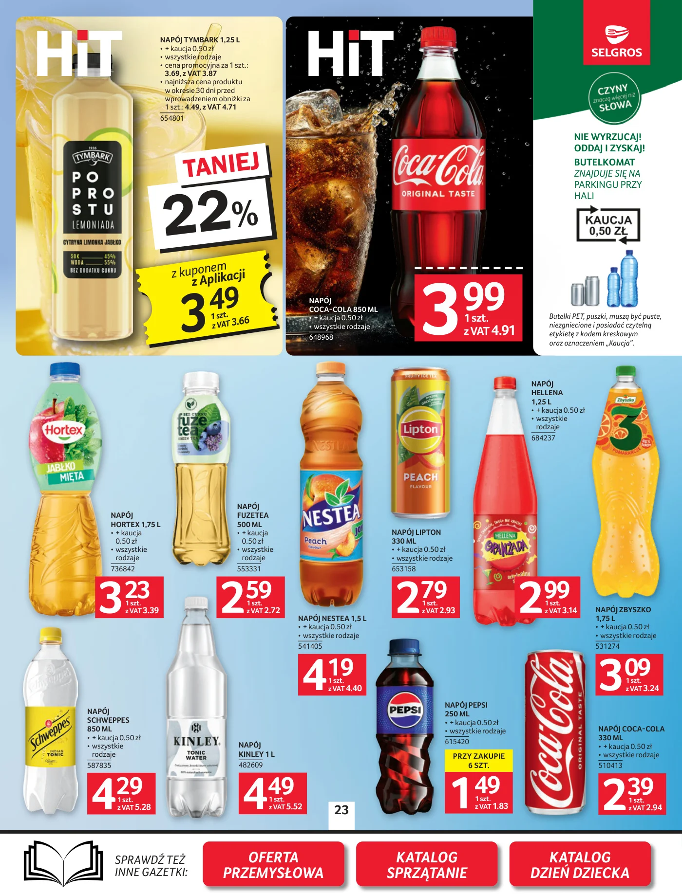 Gazetka promocyjna Selgros str. 23