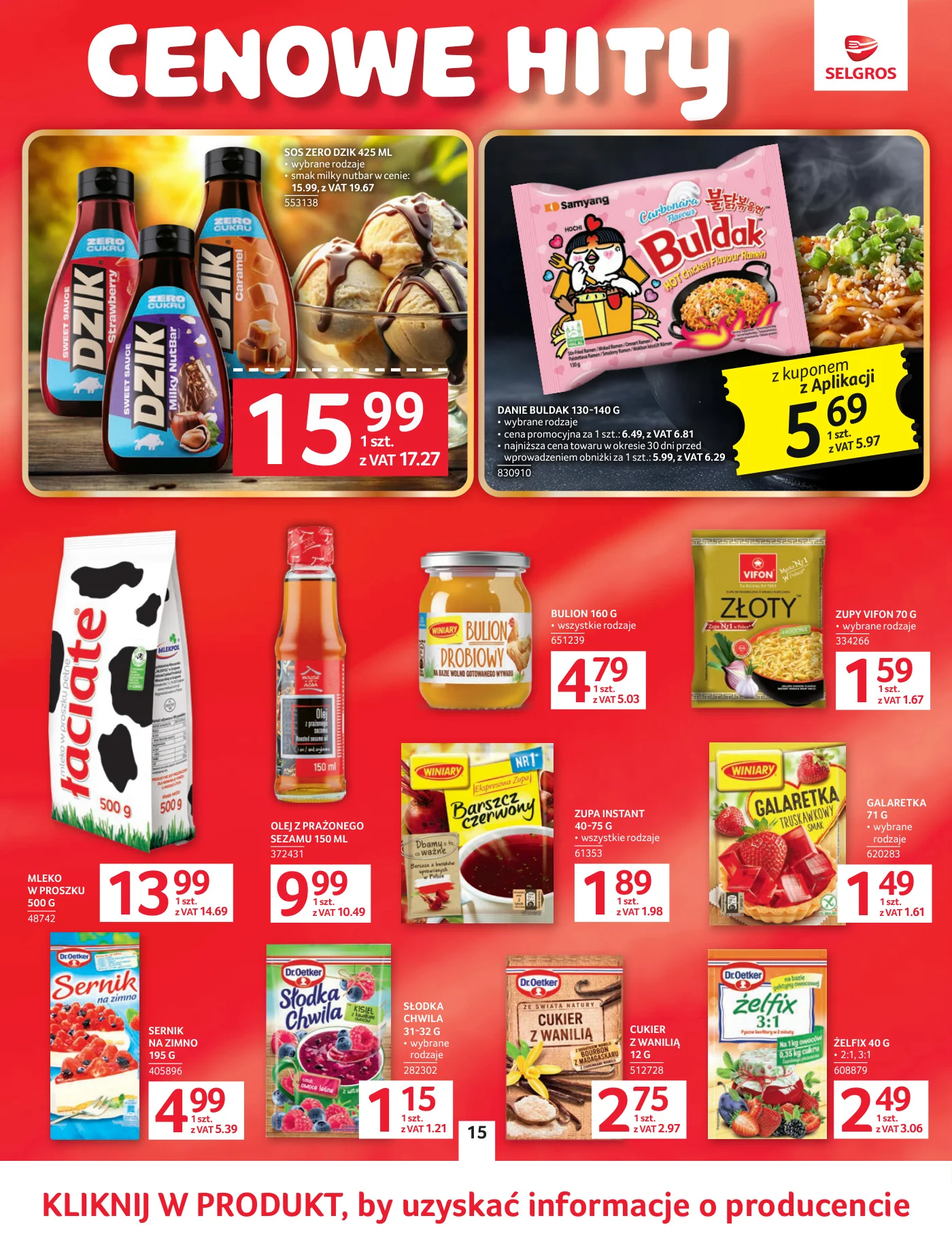 Gazetka promocyjna Selgros str. 15