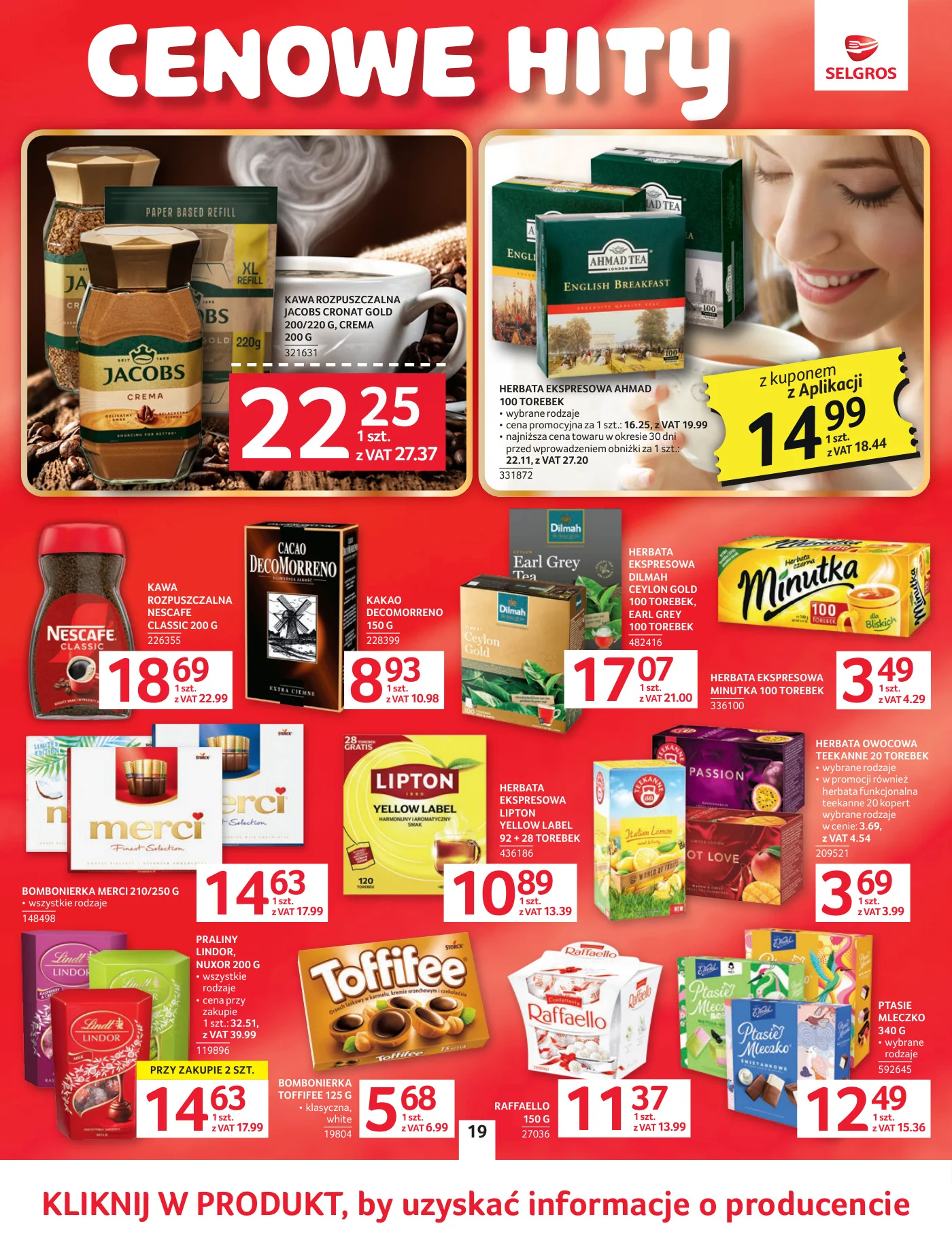 Gazetka promocyjna Selgros str. 19