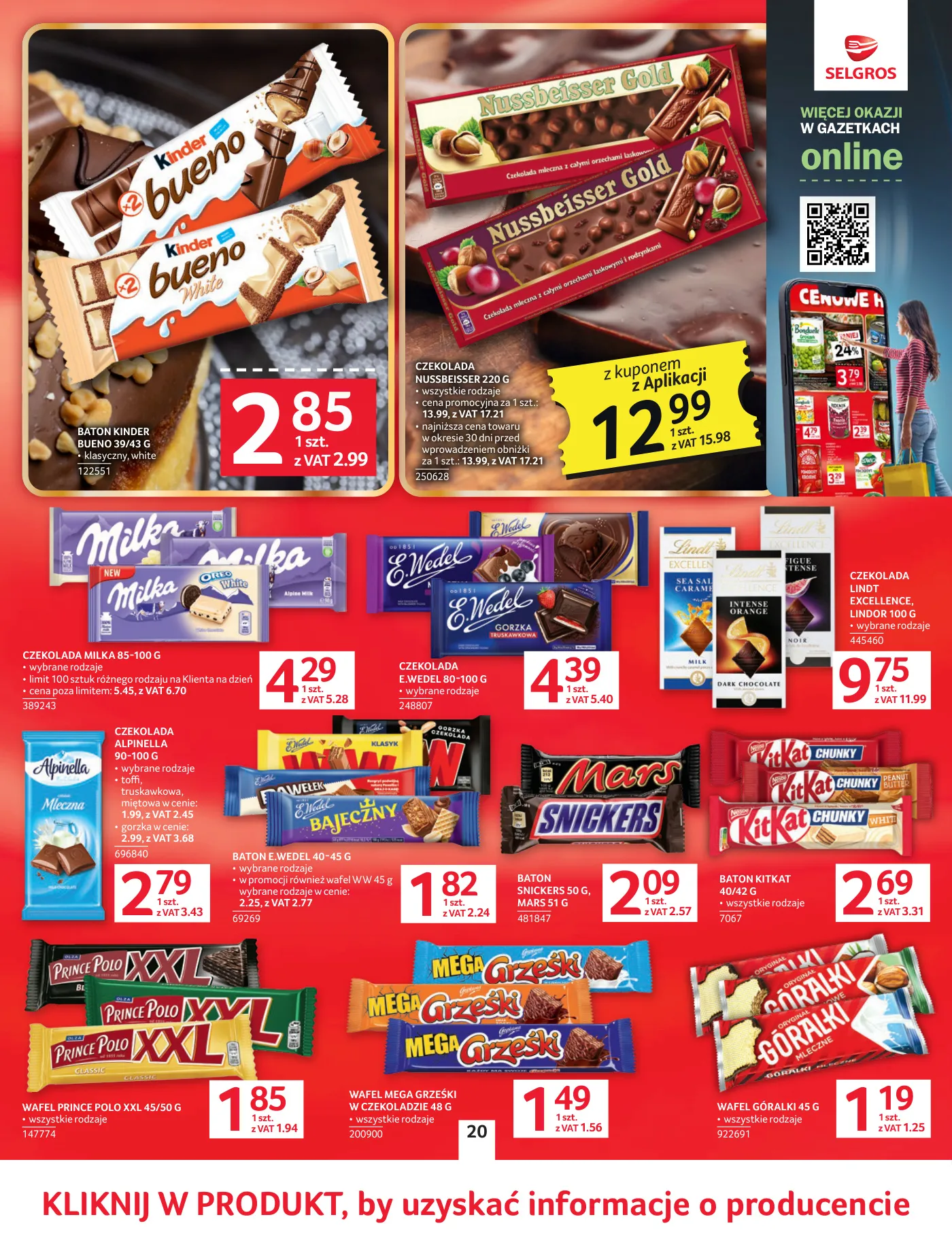 Gazetka promocyjna Selgros str. 20