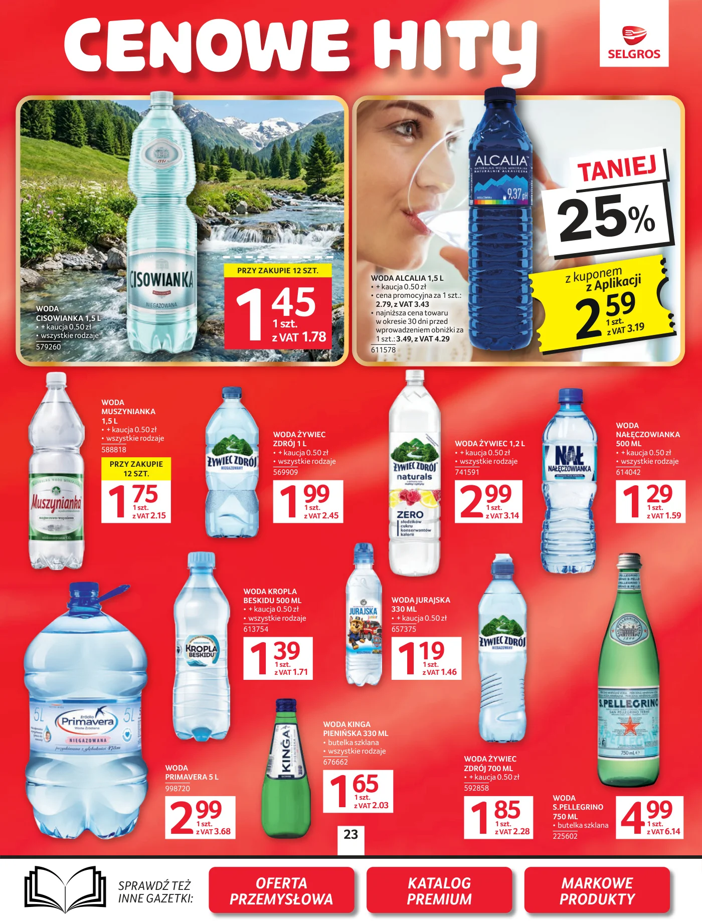 Gazetka promocyjna Selgros str. 23
