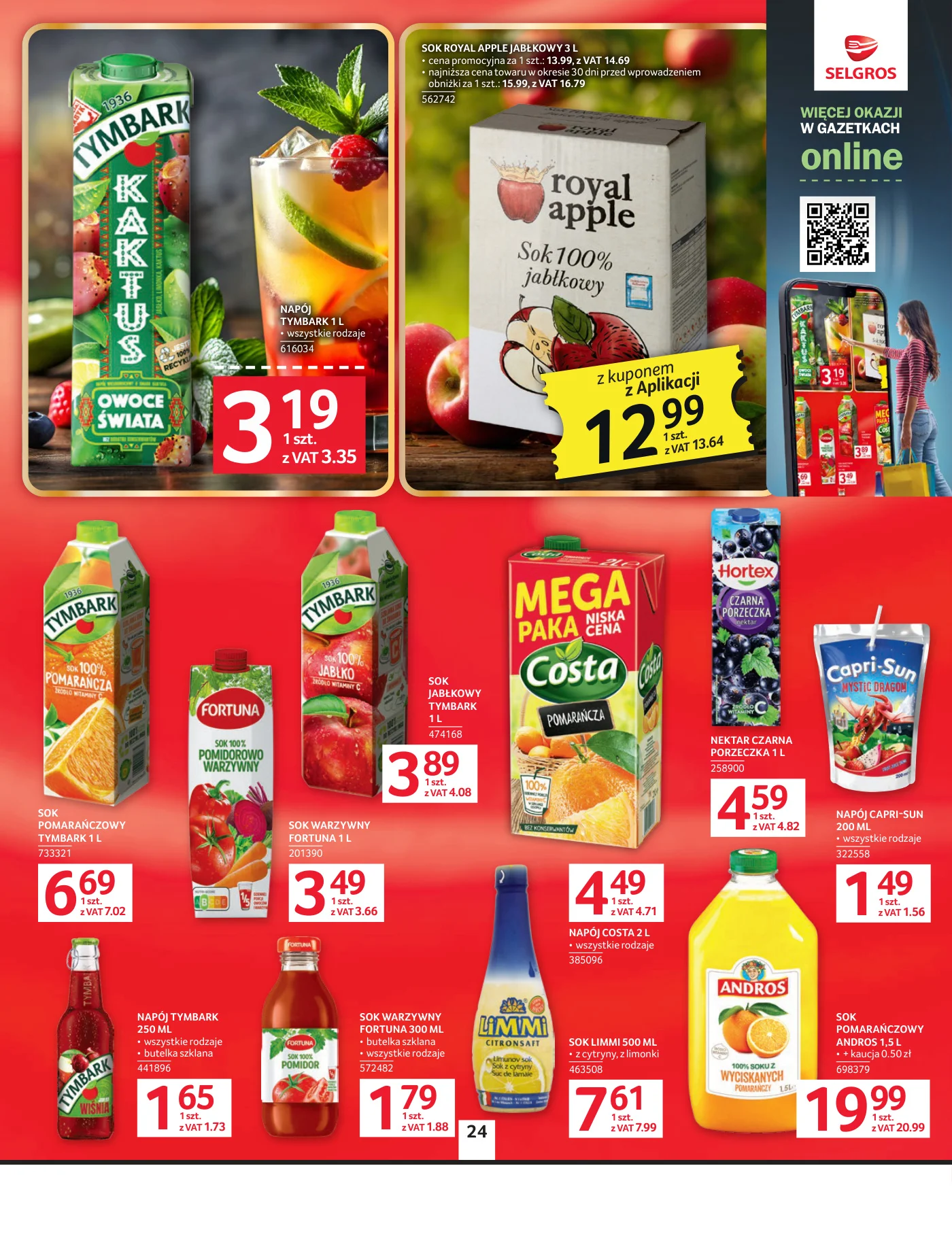 Gazetka promocyjna Selgros str. 24