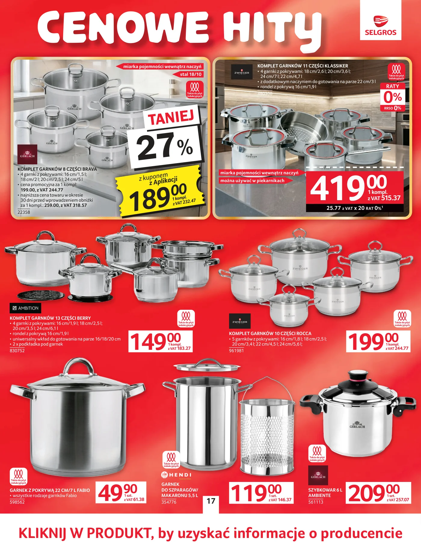 Gazetka promocyjna Selgros str. 20