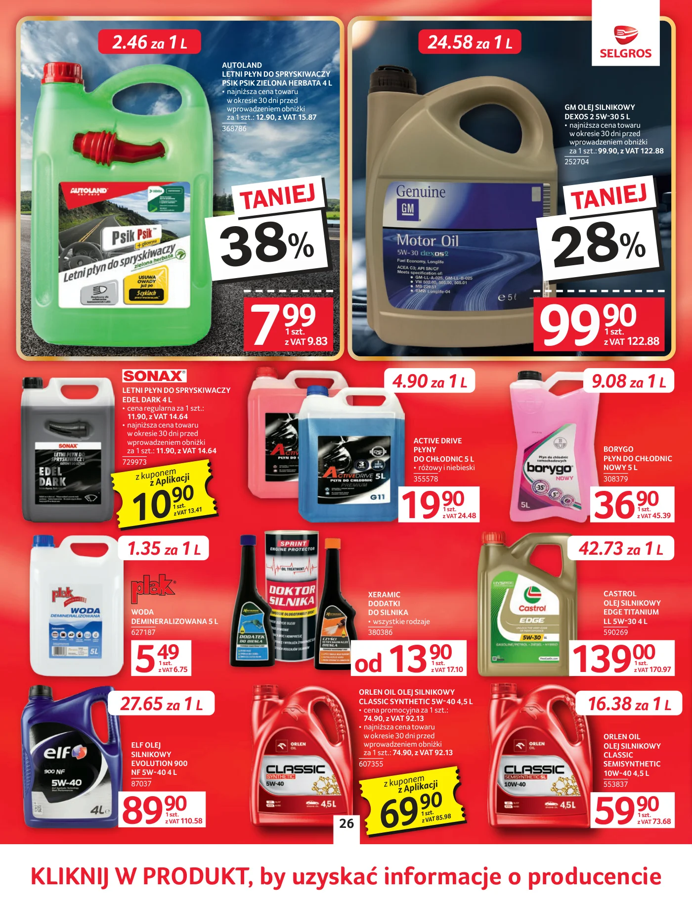 Gazetka promocyjna Selgros str. 68