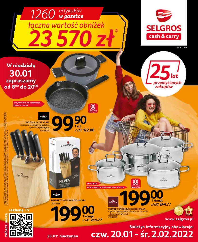 Gazetka promocyjna Selgros str. 1