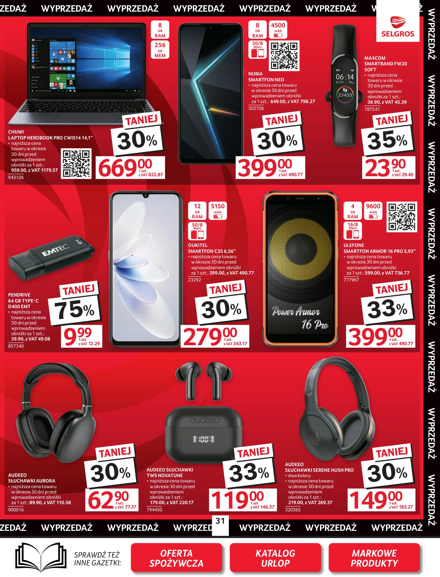 Gazetka promocyjna Selgros str. 33