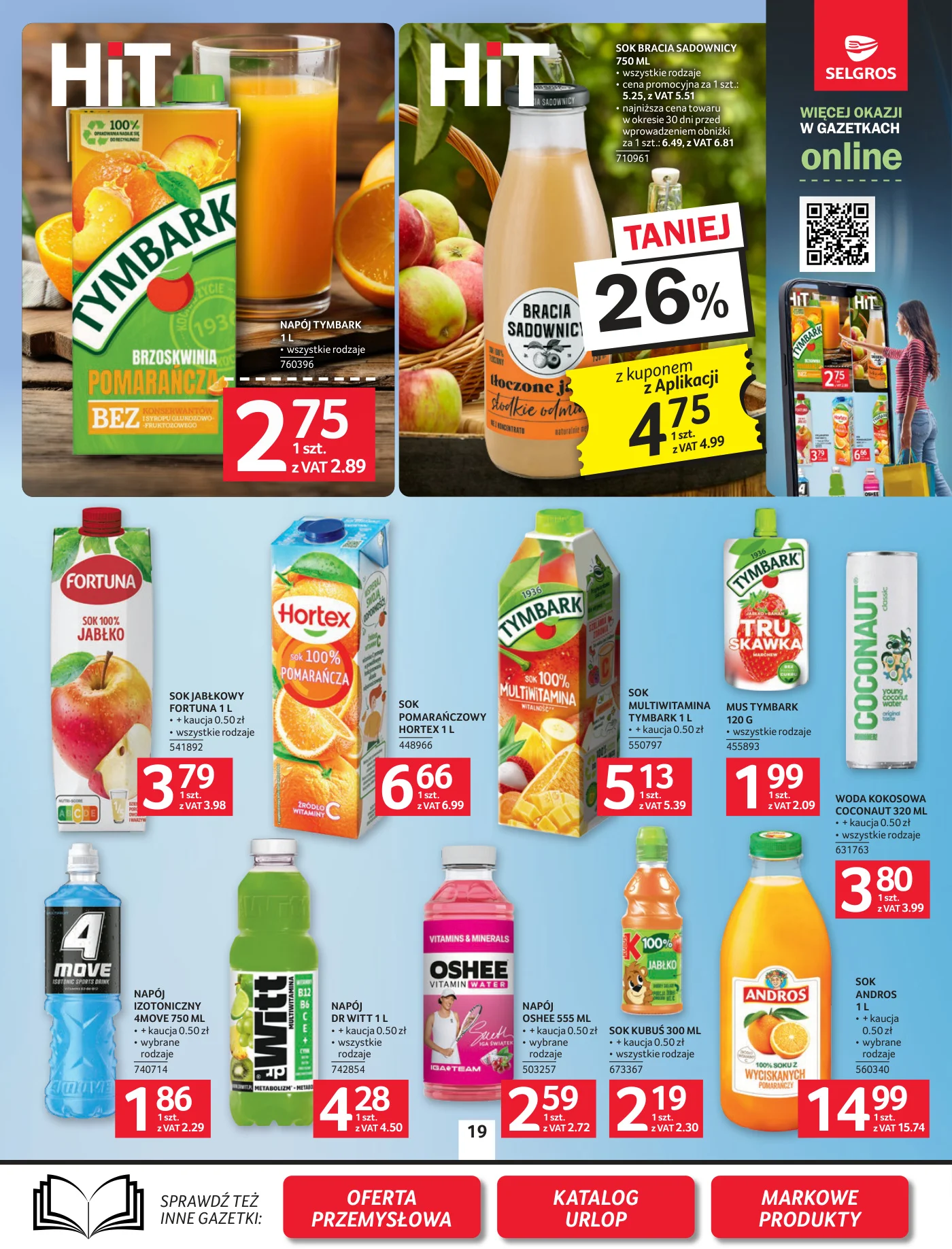 Gazetka promocyjna Selgros str. 19