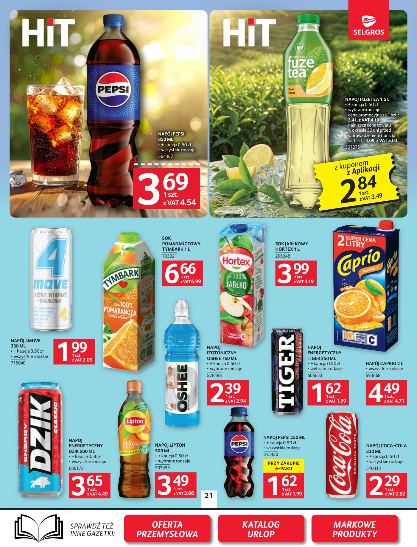 Gazetka promocyjna Selgros str. 21