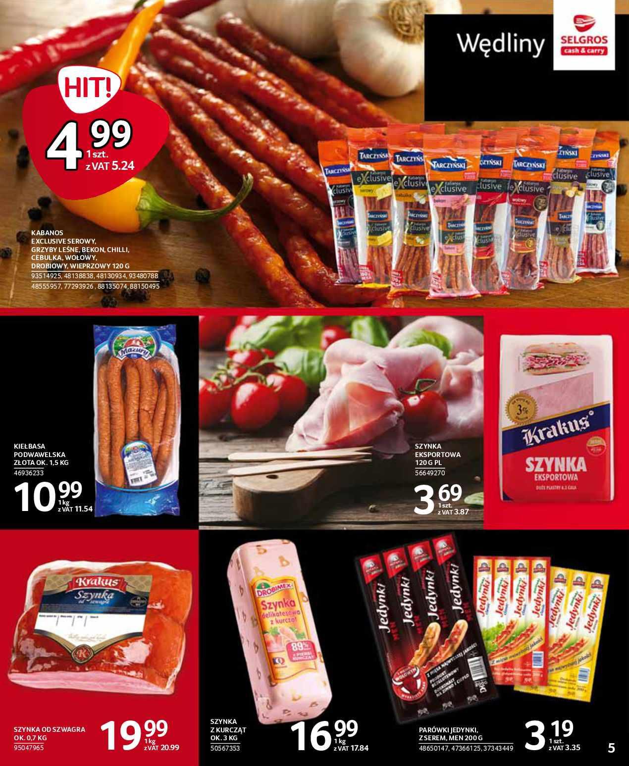 Gazetka promocyjna Selgros str. 5