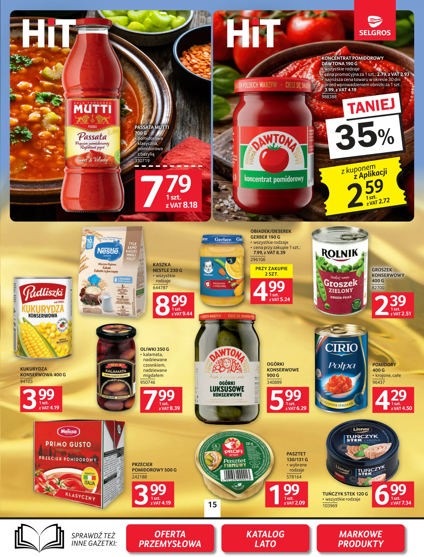 Gazetka promocyjna Selgros str. 15