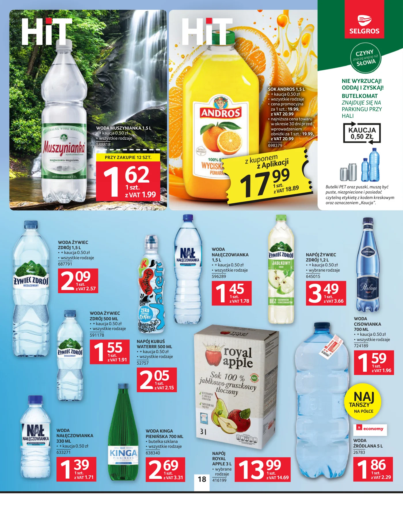Gazetka promocyjna Selgros str. 18