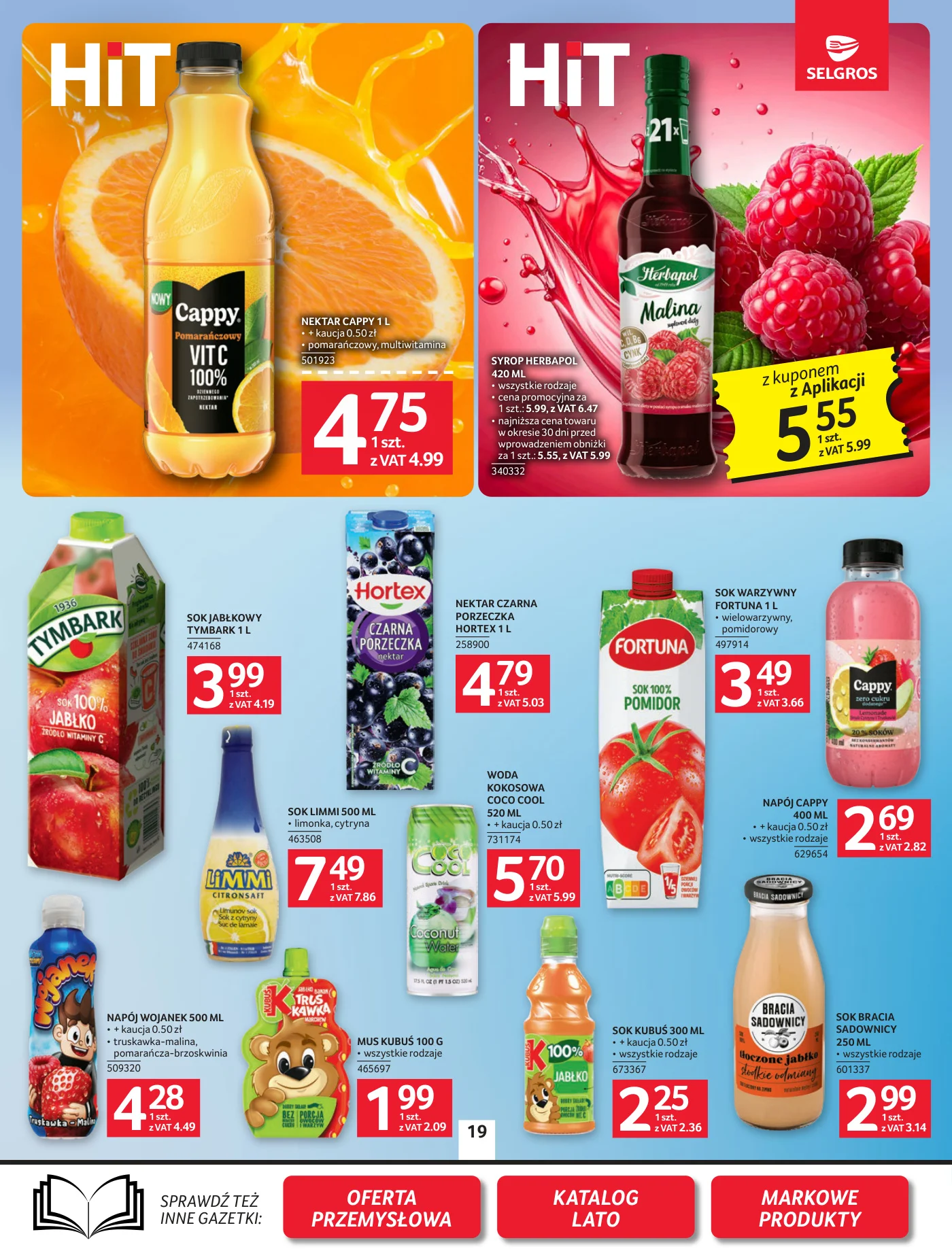 Gazetka promocyjna Selgros str. 19