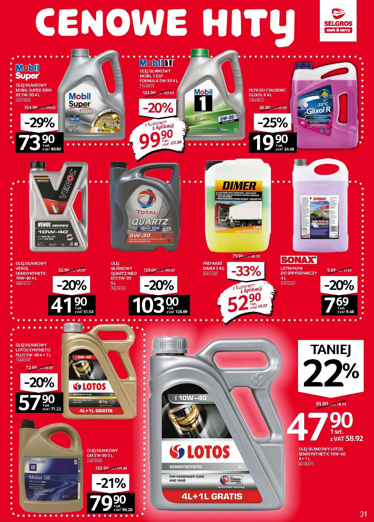 Gazetka promocyjna Selgros str. 31