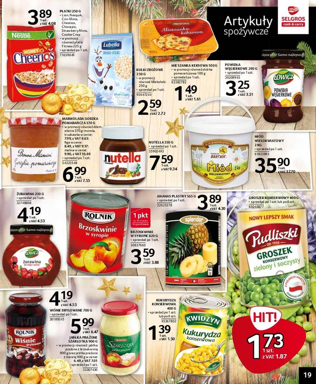 Gazetka promocyjna Selgros str. 19