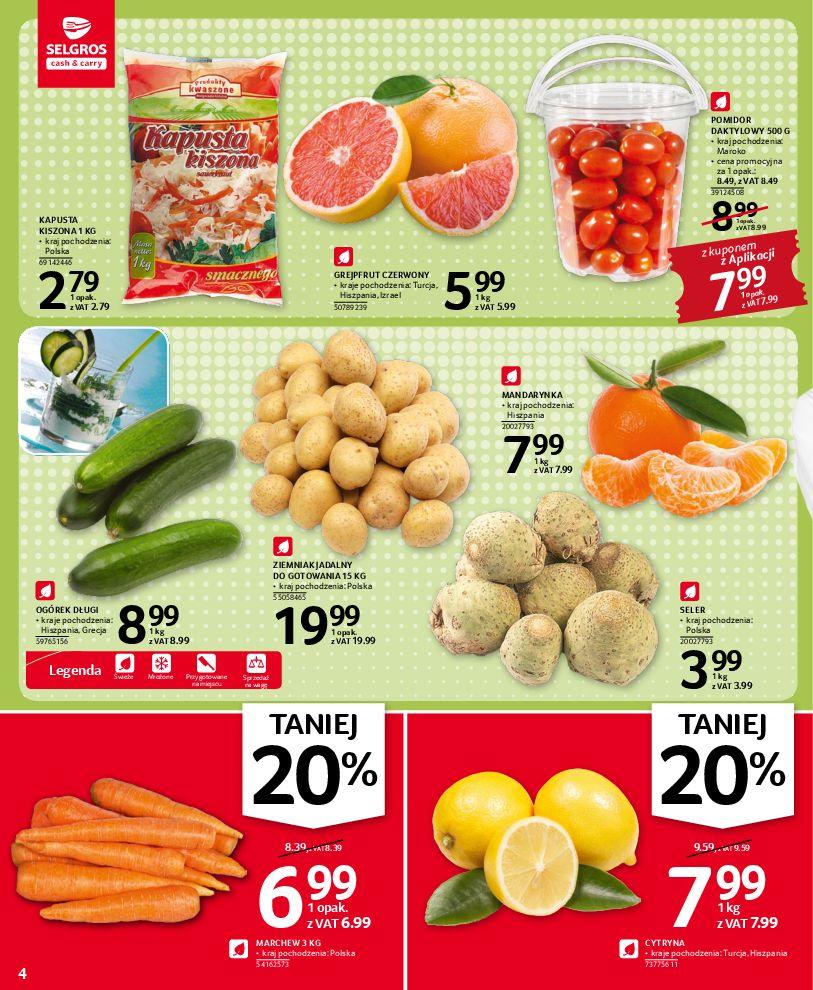 Gazetka promocyjna Selgros str. 4