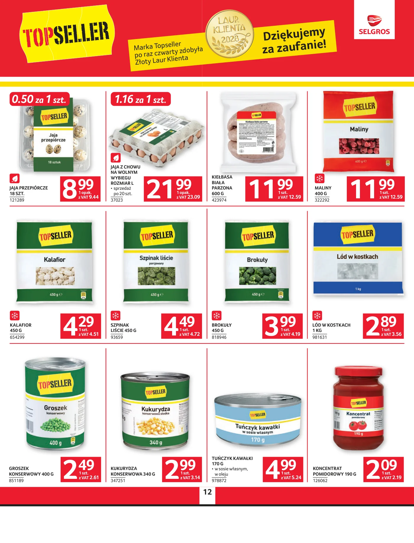 Gazetka promocyjna Selgros str. 12