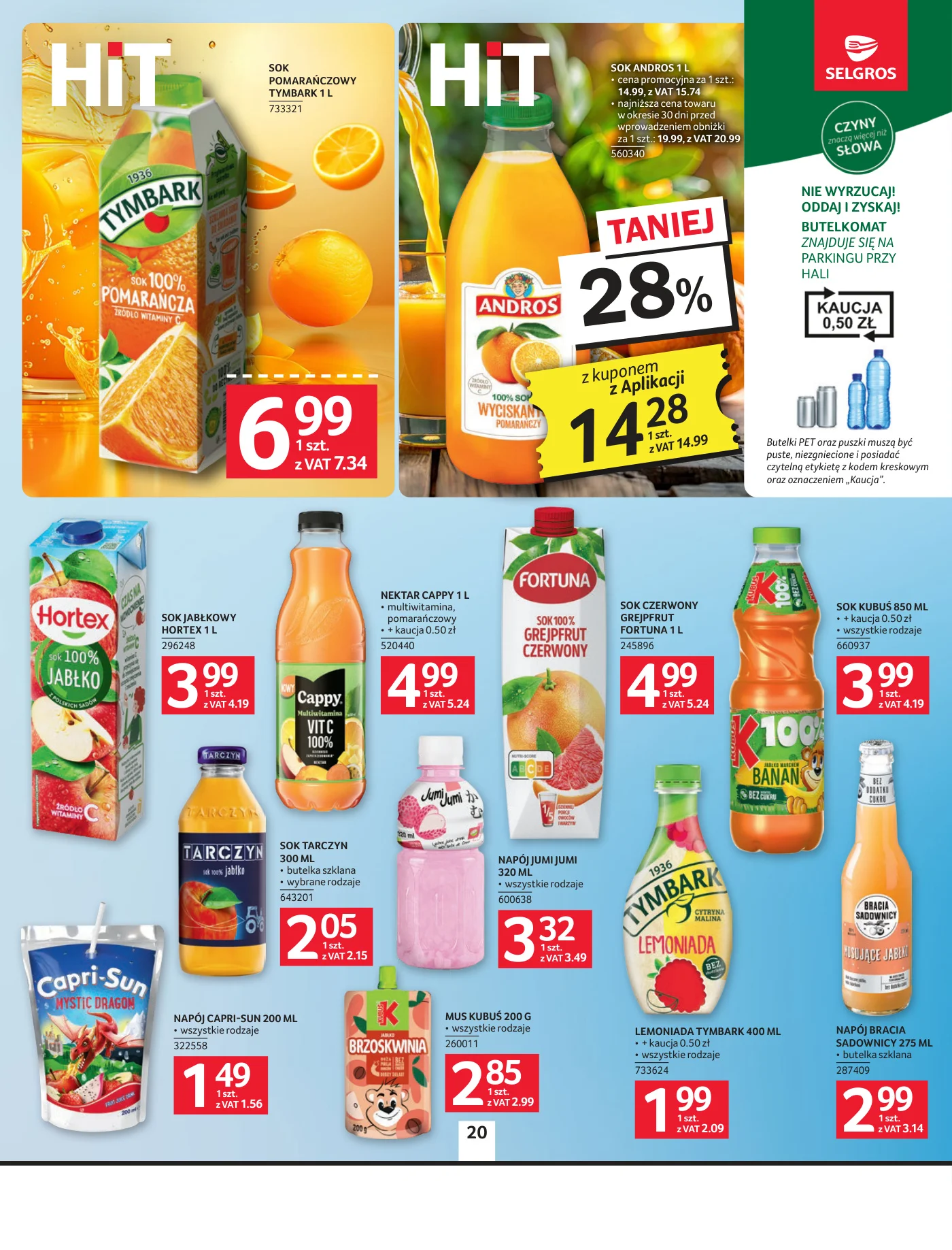 Gazetka promocyjna Selgros str. 20